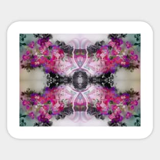 Abstract Floral Pattern Sticker